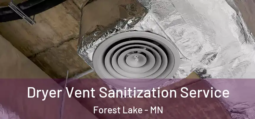 Dryer Vent Sanitization Service Forest Lake - MN