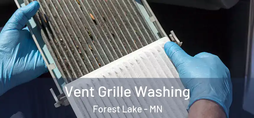 Vent Grille Washing Forest Lake - MN